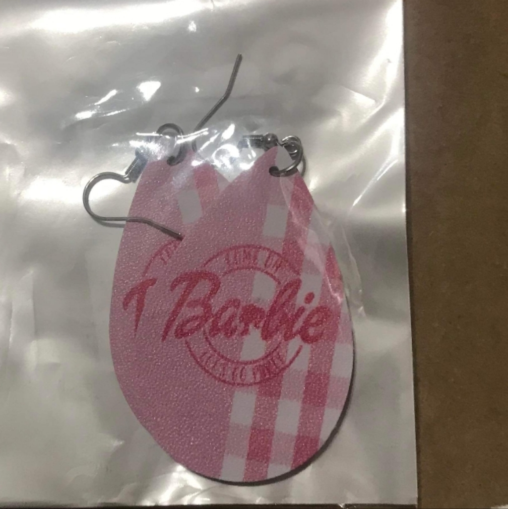 Barbie Beanie N Barbie Earrings